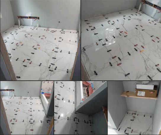 Tile work