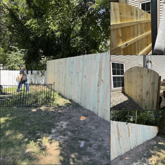 Fencing work